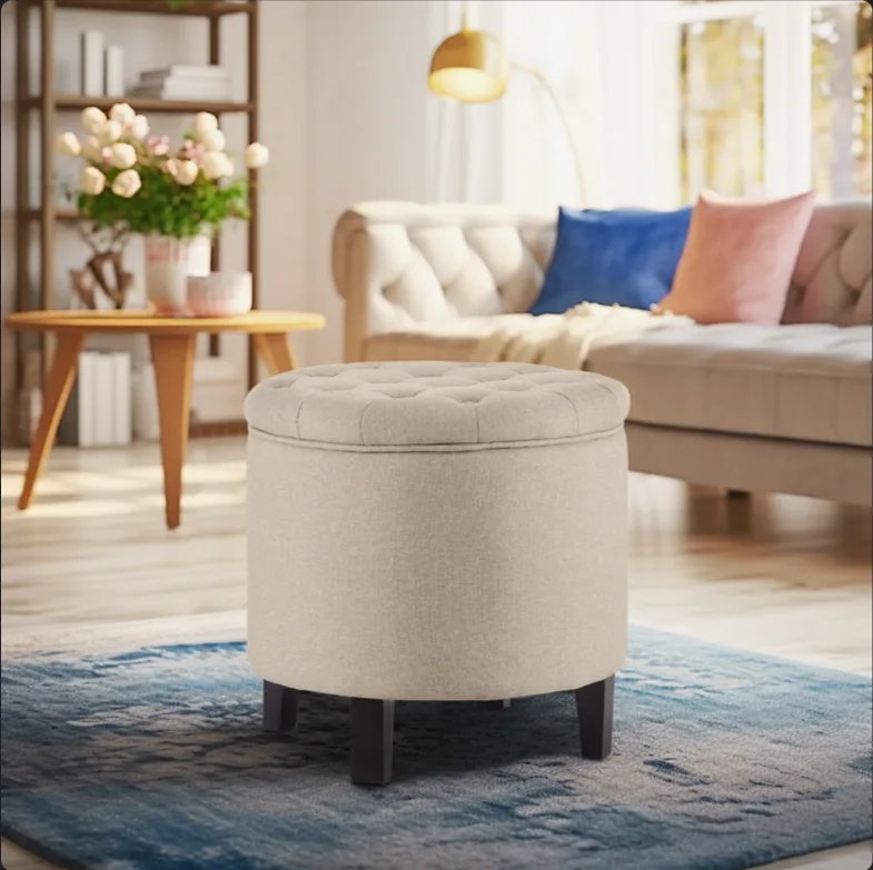 Top Chesterfield Ottoman Pouffe